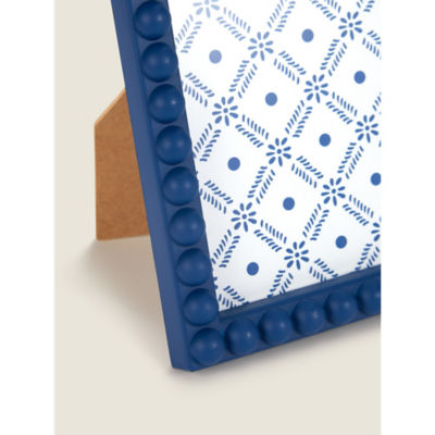 ASDA George Home Navy Injection Beaded Frame 6 x 4 Inch- Buy online at McGrocer