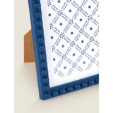 George Home Navy Injection Beaded Frame 7 x 5 Inch
