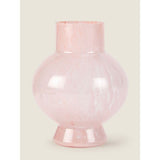 George Home Pink Confetti Glass Vase GOODS ASDA   