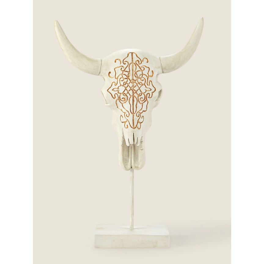 George Home White Rams Skull GOODS ASDA   