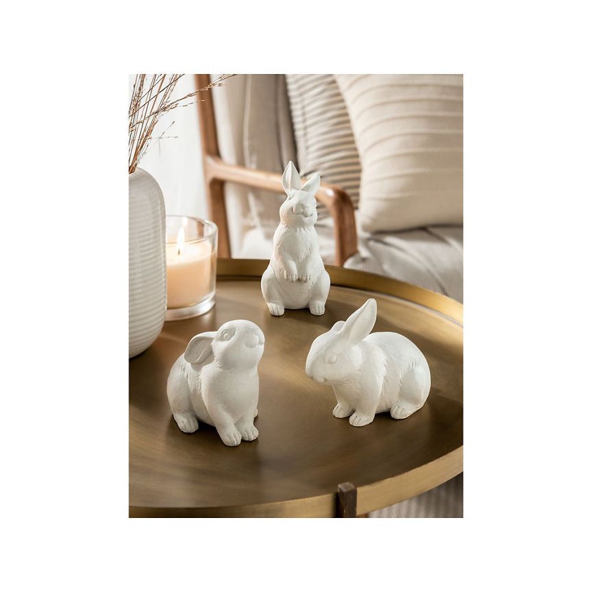 George Home Bunny Ornament - Set of 3 GOODS ASDA   