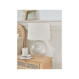 At Home with Stacey Solomon Linen Glass Table Lamp