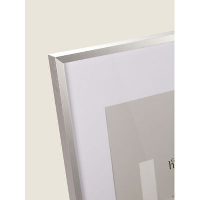 George Home silver-tone A3 aluminium photo frame, UK version