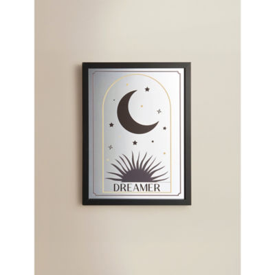 George Home mirror artwork Black Celestial Dreamer 27cm - British product