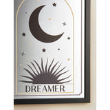 George Home mirror artwork Black Celestial Dreamer 27cm - British product