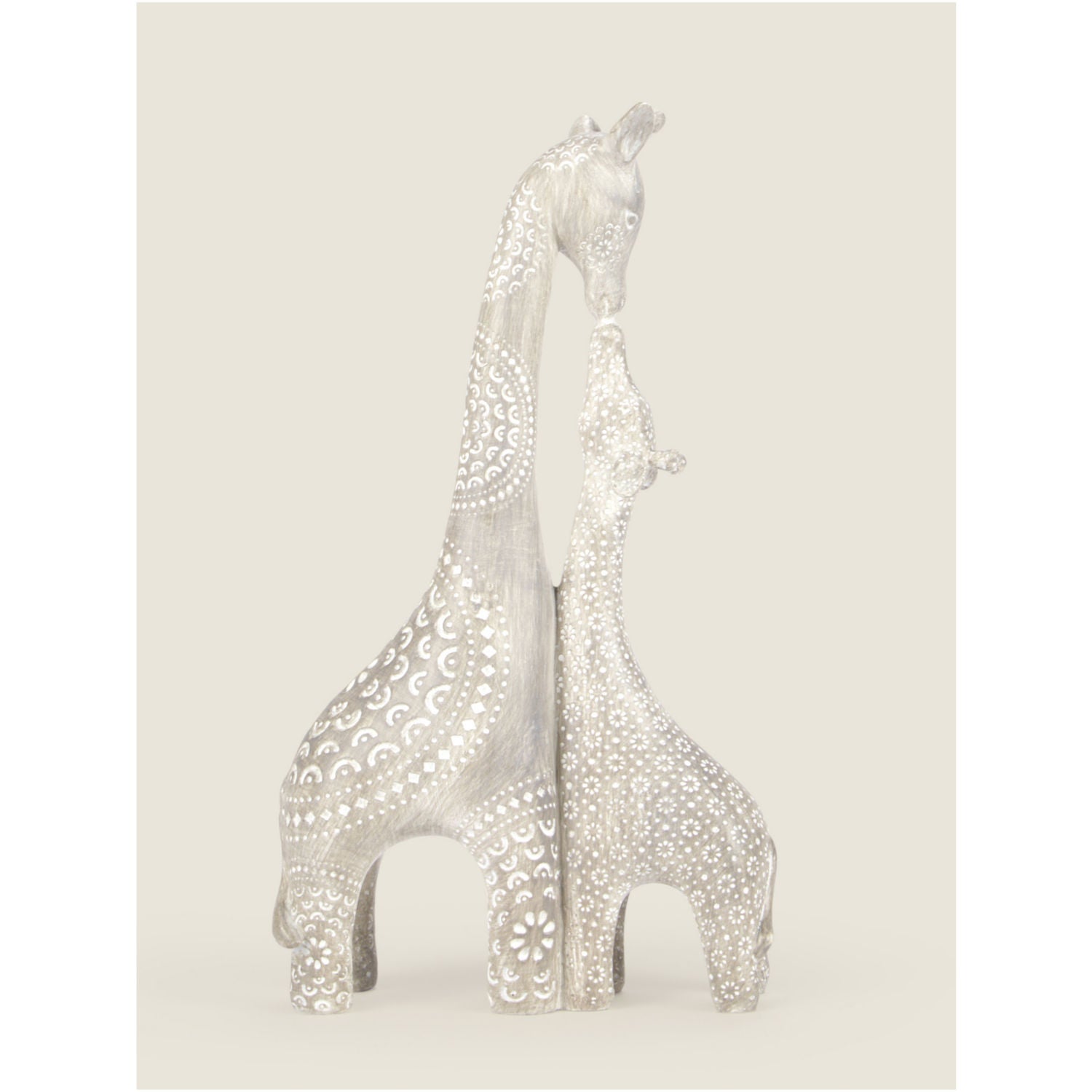 George Home giraffe parent and child ornament, UK version