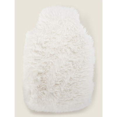 ASDA George Home Cream Shaggy Faux Fur Hot Water Bottle - اشترِ عبر الإنترنت من McGrocer