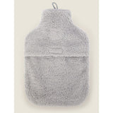 George Home grey teddy fleece hot water bottle, UK version