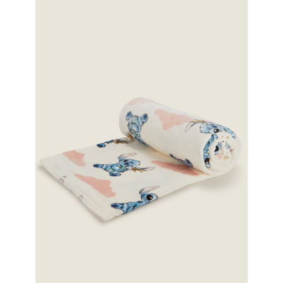 ASDA George Home Disney Stitch Blanket Cream 220 x 200 cm- Buy online at McGrocer