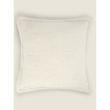 George Home red check sherpa cushion 50x50 cm (British brand)