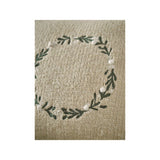 Stacey Solomon natural Christmas wreath cushion 45x45 cm, UK version