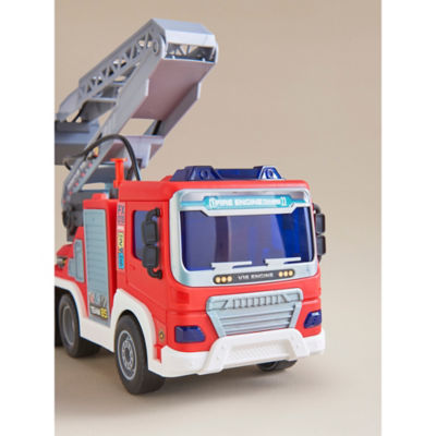 Dynaforce red fire truck light and sound - British product