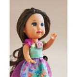 Hapello Mini Doll & Outfits Bundle 10-piece set, UK version