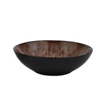 George Home Brown Reactive Glaze Stoneware Dinner Set 12 piece, UK version