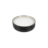 George Home black reactive glaze side plate 20cm, UK version