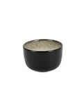 George Home Black Reactive Glaze Nibble Bowl GOODS ASDA   