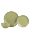 George Home Green Leaf Dinner Set - 12 Piece GOODS ASDA   