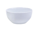 George Home White Ribbed Cereal Bowl GOODS ASDA   