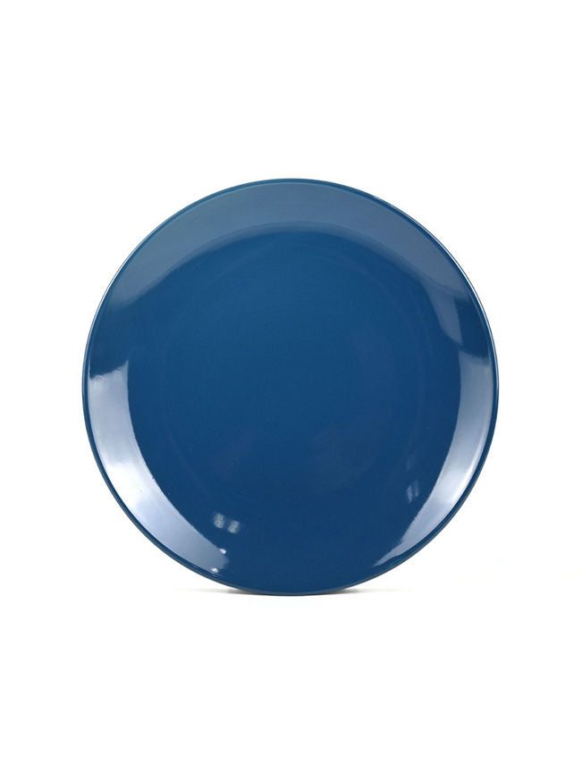 George Home Blue Solid Glaze Side Plate GOODS ASDA   