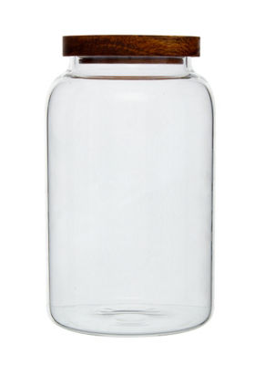 ASDA George Home Vorratsglas mit Akazienholzdeckel 2,7 l – Online bei McGrocer kaufen