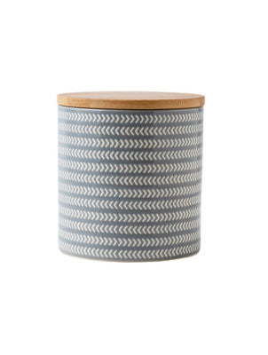 George Home Grau Geo Keramik Vorratsdose 615ml