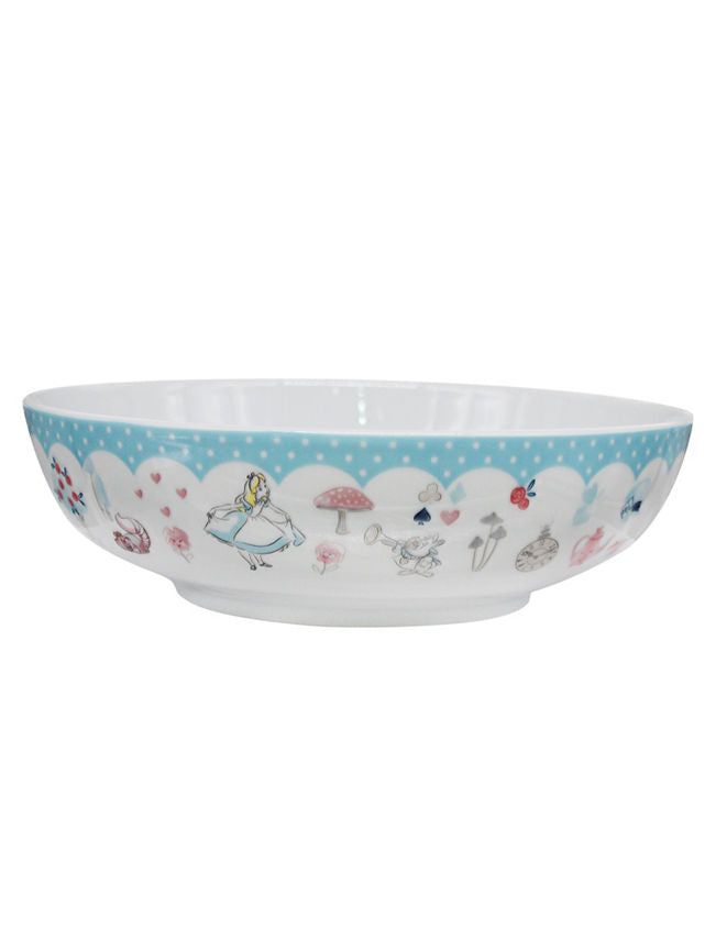 Disney Alice Scalloped Pasta Bowl GOODS ASDA   