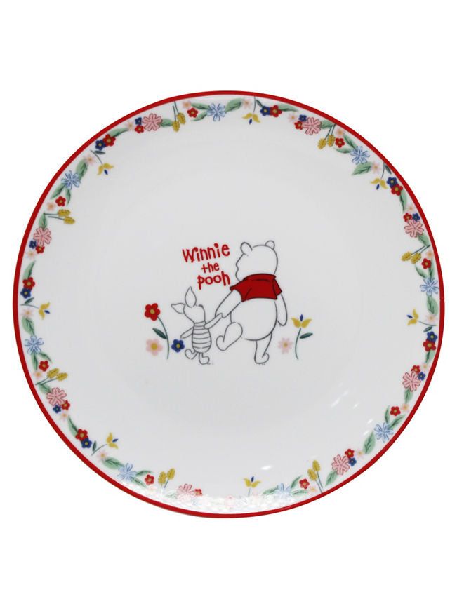 George Home Disney Winnie The Pooh Dinner Plate - Set of 4 GOODS ASDA   