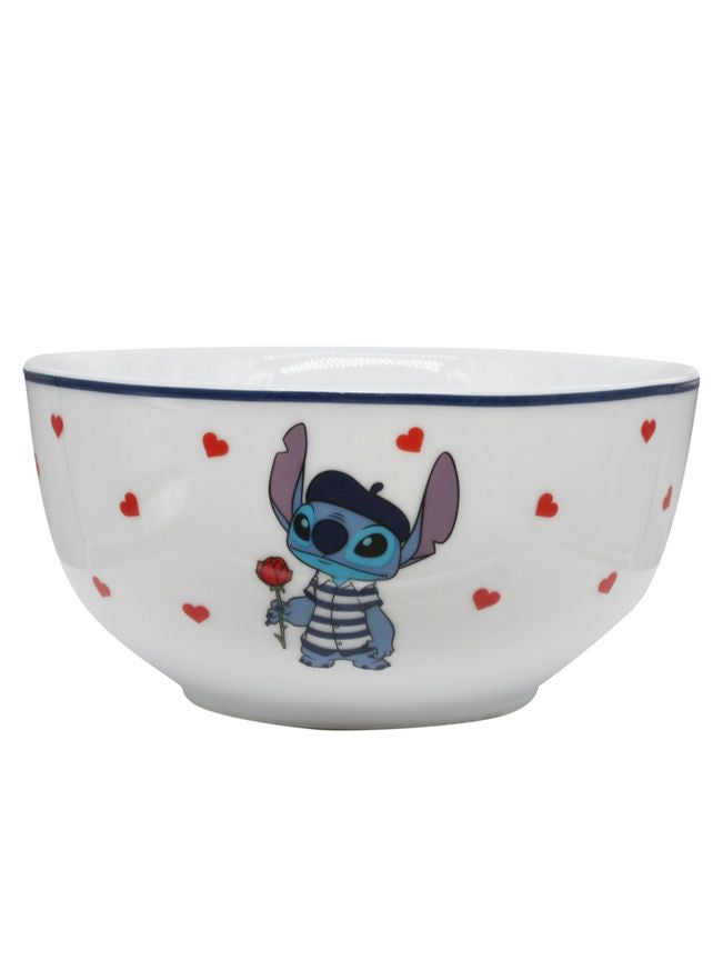 George Home Disney Stitch Love Cereal Bowl - Set of 4 GOODS ASDA   