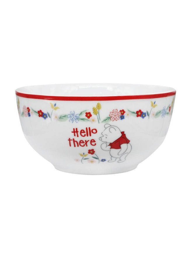 George Home Disney Winnie The Pooh Porcelain Cereal Bowl - Set of 4 GOODS ASDA   