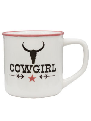 George Home Cowgirl Mug Stoneware Coffee Mug 12x8.7x8.7cm