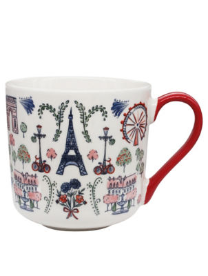 ASDA George Home Paris Icons Stoneware Mug- Buy online at McGrocer