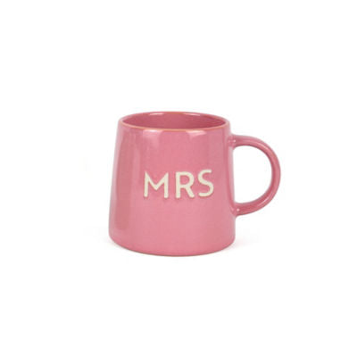 ASDA George Home Mrs Pink Reactive Glaze Coffee Mug- Buy online at McGrocer
