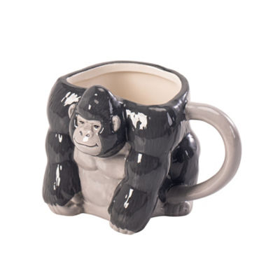 George Home grey gorilla-shaped mug 0.36kg, UK version