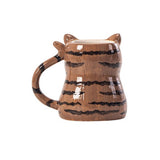 George Home brown cat-shaped mug (British brand)