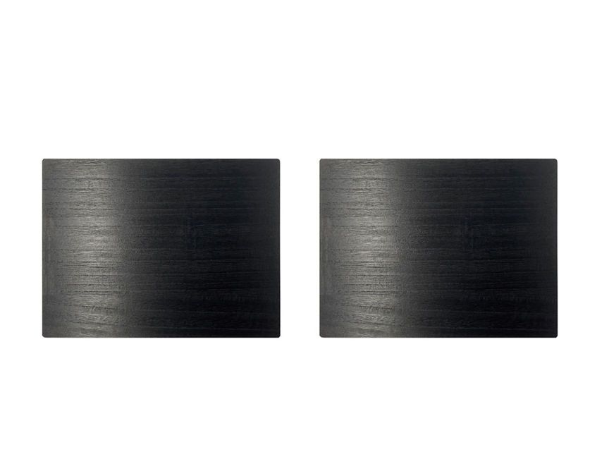 George Home Black Wood Placemats