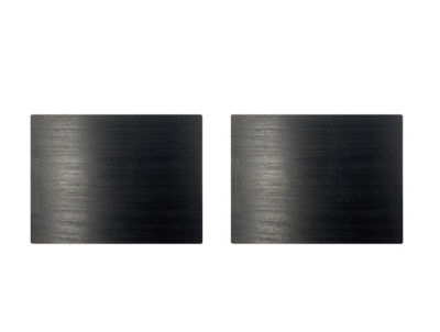 George Home black wood placemats, UK version