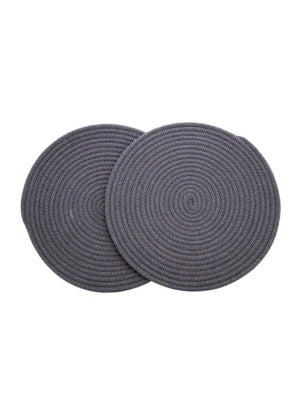 George Home grey rope placemats - British product