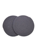 George Home grey rope placemats - British product