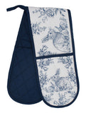 George Home blue rabbit oven glove 18 x 90cm, UK version