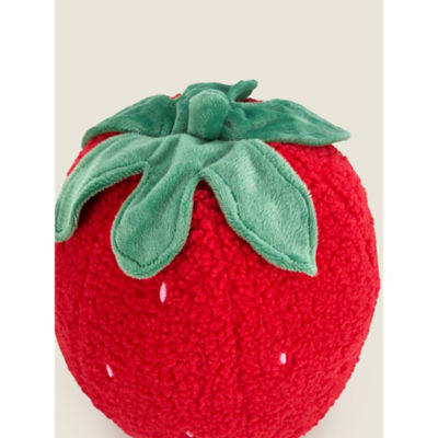 ASDA George Home Rød Jordbærpute 35 x 23 x 23 cm - Kjøp online hos McGrocer