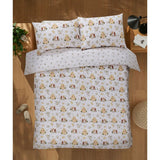 George Home White Daisy Guinea Pig Reversible Duvet Set -King GOODS ASDA   