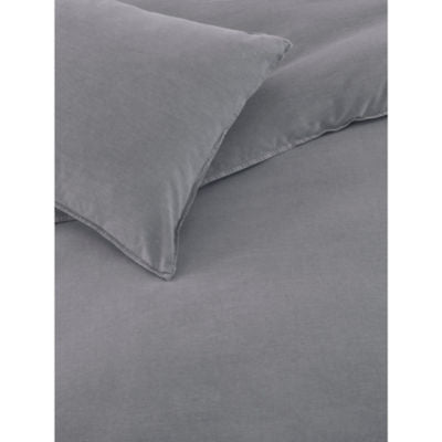 George Home grey washed cotton duvet set king imported from the UK