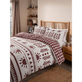 George Home bohemian block stamp duvet set single, imported from the UK