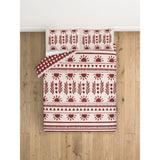 George Home bohemian block stamp duvet set single, imported from the UK