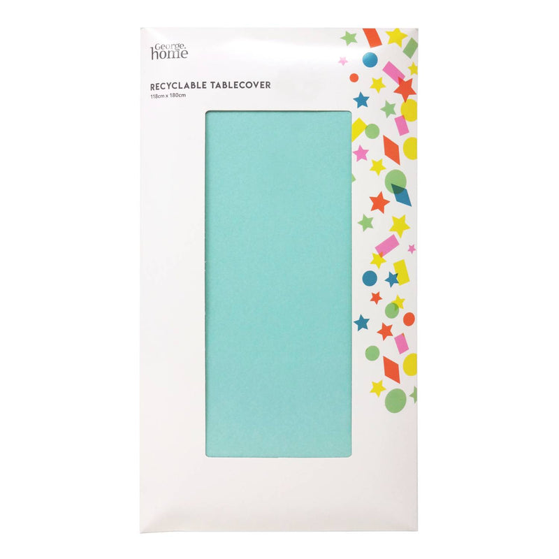 George Home aqua tablecover 118x180 mm, imported from the UK