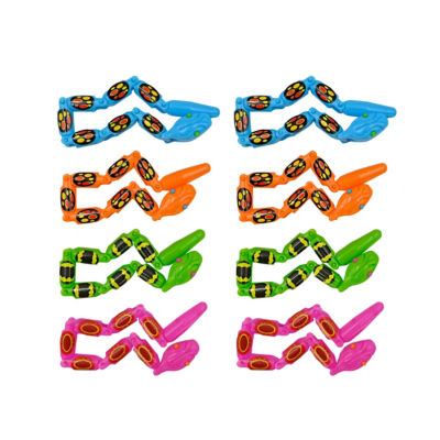 George Home Schlangen 8er-Pack mehrfarbig blau orange grün pink, UK-Version