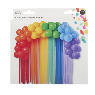 George Home Brights ballong- og streamersett