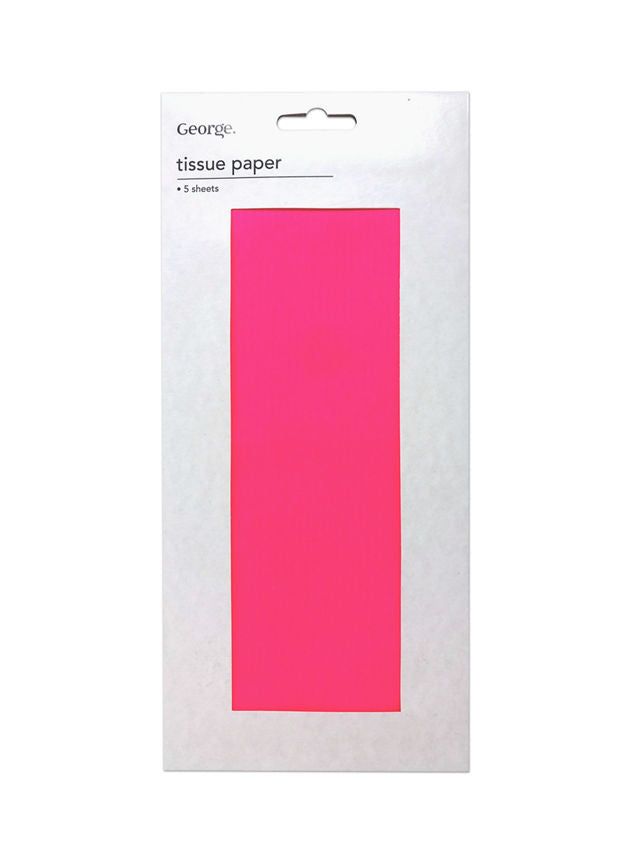 George Neon Pink Tissue GOODS ASDA   