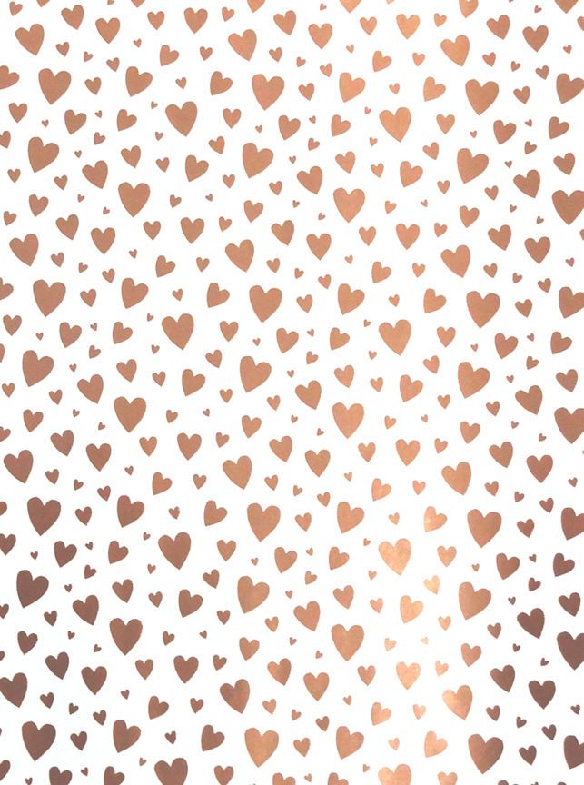 George Rose Gold Heart Rollwrap GOODS ASDA   