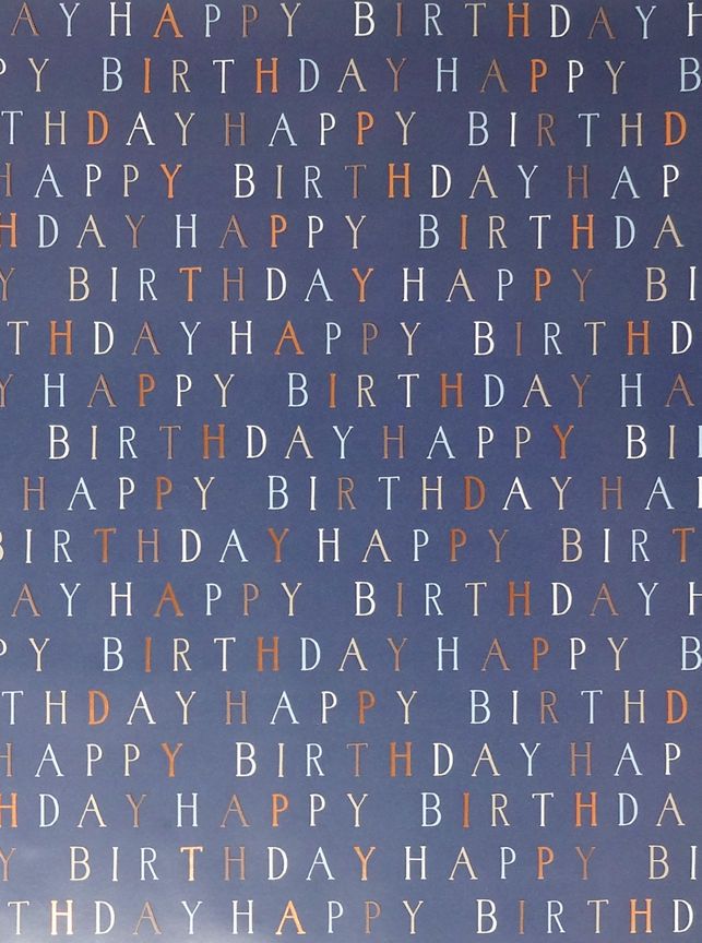 George Navy Text Rollwrap GOODS ASDA   